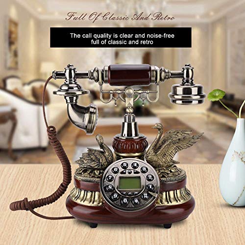 Teléfono Vintage Retro con Identificador de Llamadas miniatura 4