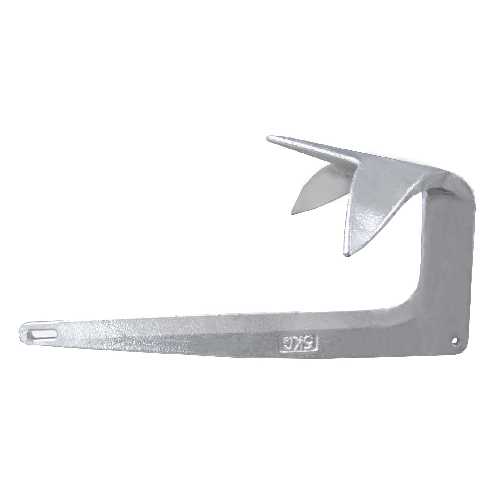 ISURE MARINE Ancoraggio d'acciaio galvanizzato immerso caldo Bruce Claw Force Anchor