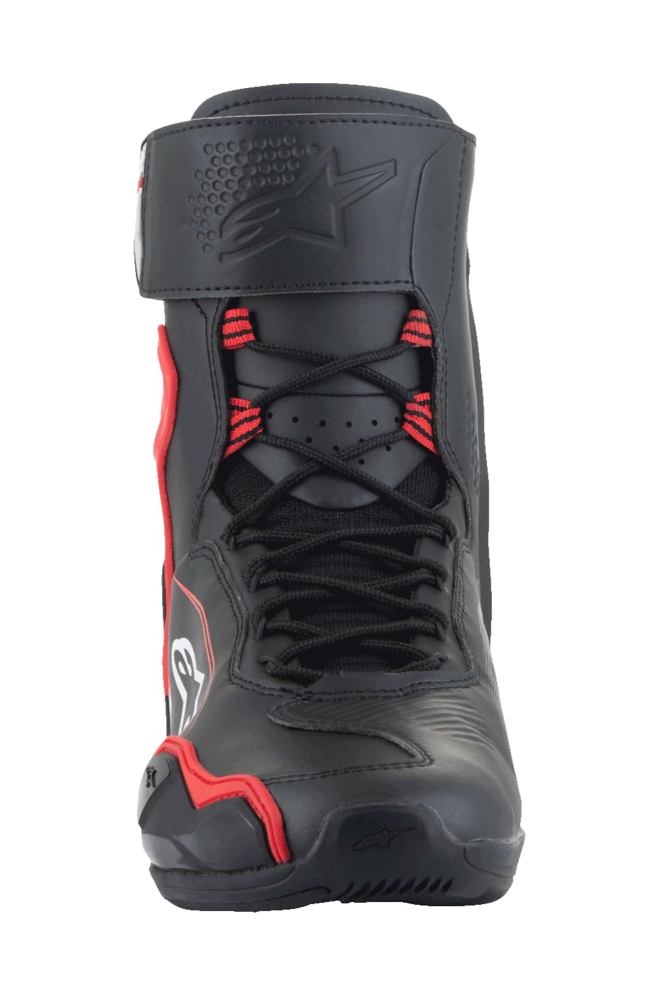Alpinestars Superfaster Scarpe da moto, nero/rosso/bianco, 9.5