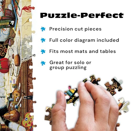 Puzzle de 1000 piezas Rural Americana 14+ años miniatura 4