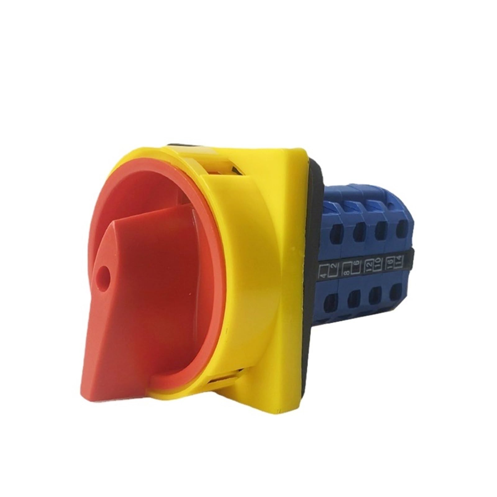 BKGWCSOR LW26GS-20 690V 20A Padlock Rotating cam Switch disconnected 2-Position 4-Pole 16 Terminal Main YMW26-20/4GS Switches