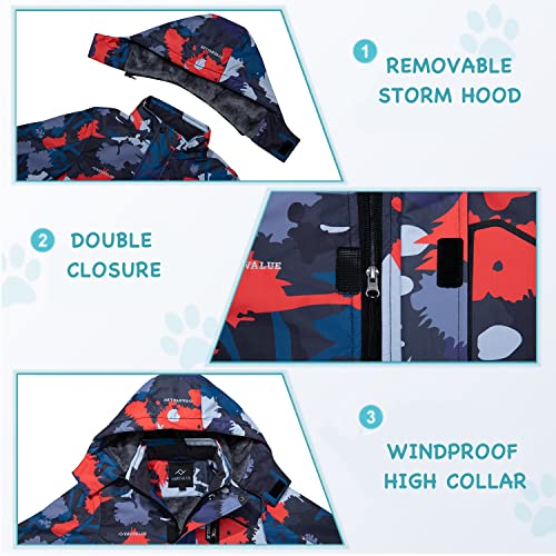Image of FARVALUE Women's Winter Coat Thicken Puffer Coat Warm Jacket with Removable Fur Hood
