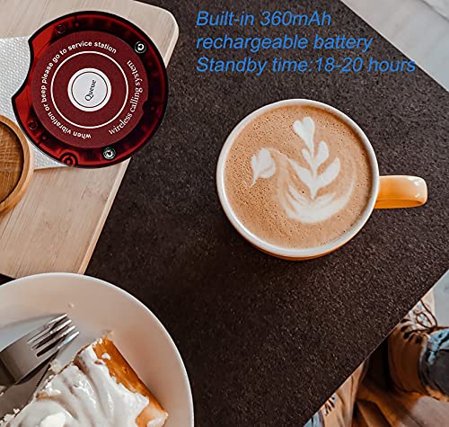 Retekess Td165 Restaurant Pager Replacement,Single Buzzer,Max 999 Beepers,Stop Beeping For Church Nursery,Brewery,Food Truck,Hospital #TOP6