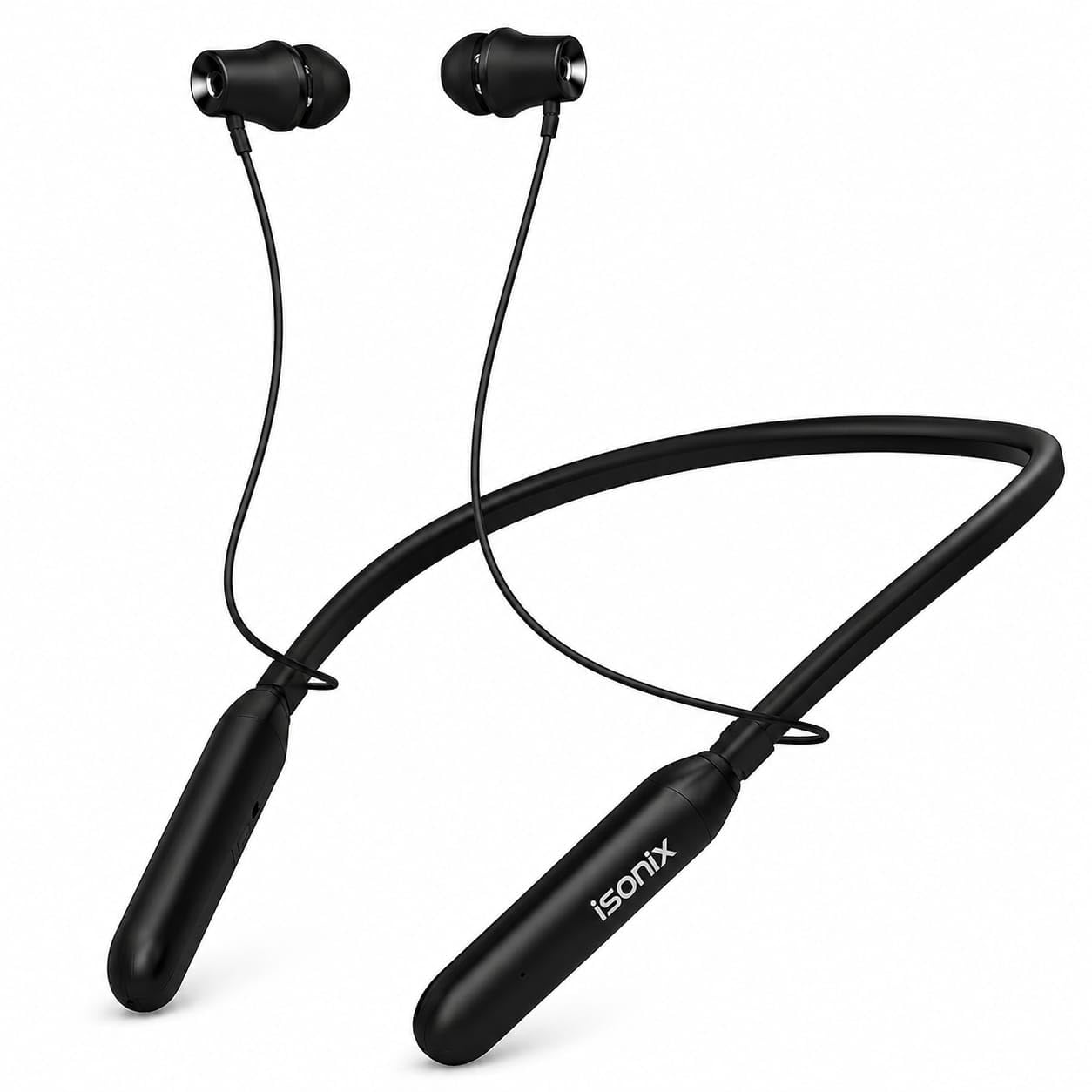 Wireless Bluetooth Neckband Earphones with ENC, 300 Hours Standby, HD Sound, Built-in Mic, Magnetic Earbuds, Sweat Resistant Bluetooth Headset-image-33