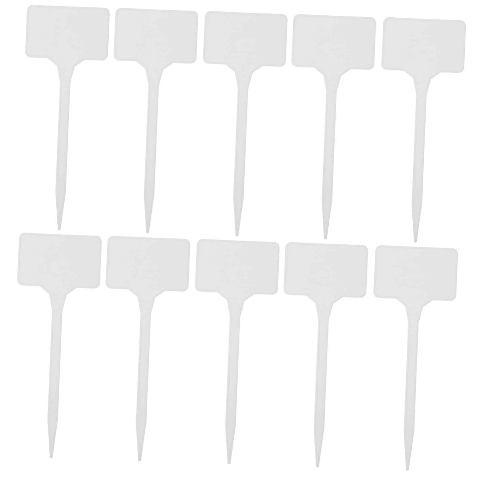 Abaodam 150pezzi Etichette Per Piante Plastica Per Giardinaggio Per Identificare e Decorare Piante Vasi e Aiuole Facili Da Scrivere e Inserire Per Uso Ed Esterno