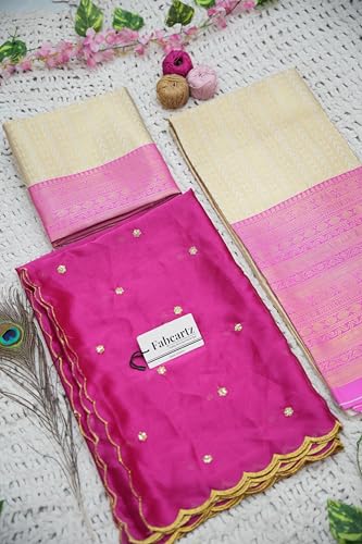 Image of Fabcartz Tranding South Indian Pattu Lehenga Choli For Women