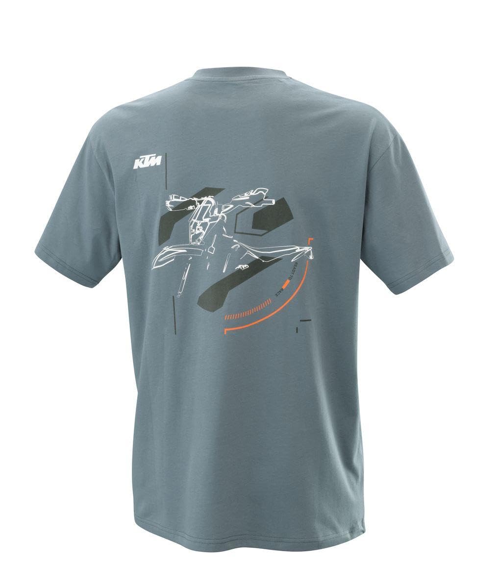 KTM Stamp TEE Small Grey UPW210053202