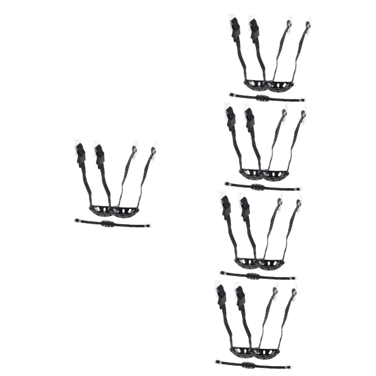 Hemobllo 5 Series Correa De Barbilla Ajustable Straps Protección Accesorios De Construcción Material Duradero Y Flexible Instalación 3 Piezas X 5