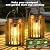 Ahaorigin Solar Lanterns Outdoor Waterproof, Brighter Up to 12 Hrs Outdoor Hanging Solar Lights, Outside Hanging Lanterns for Garden Porch Patio Yard Decor, Gifts for Women Mom Father 2 Pack