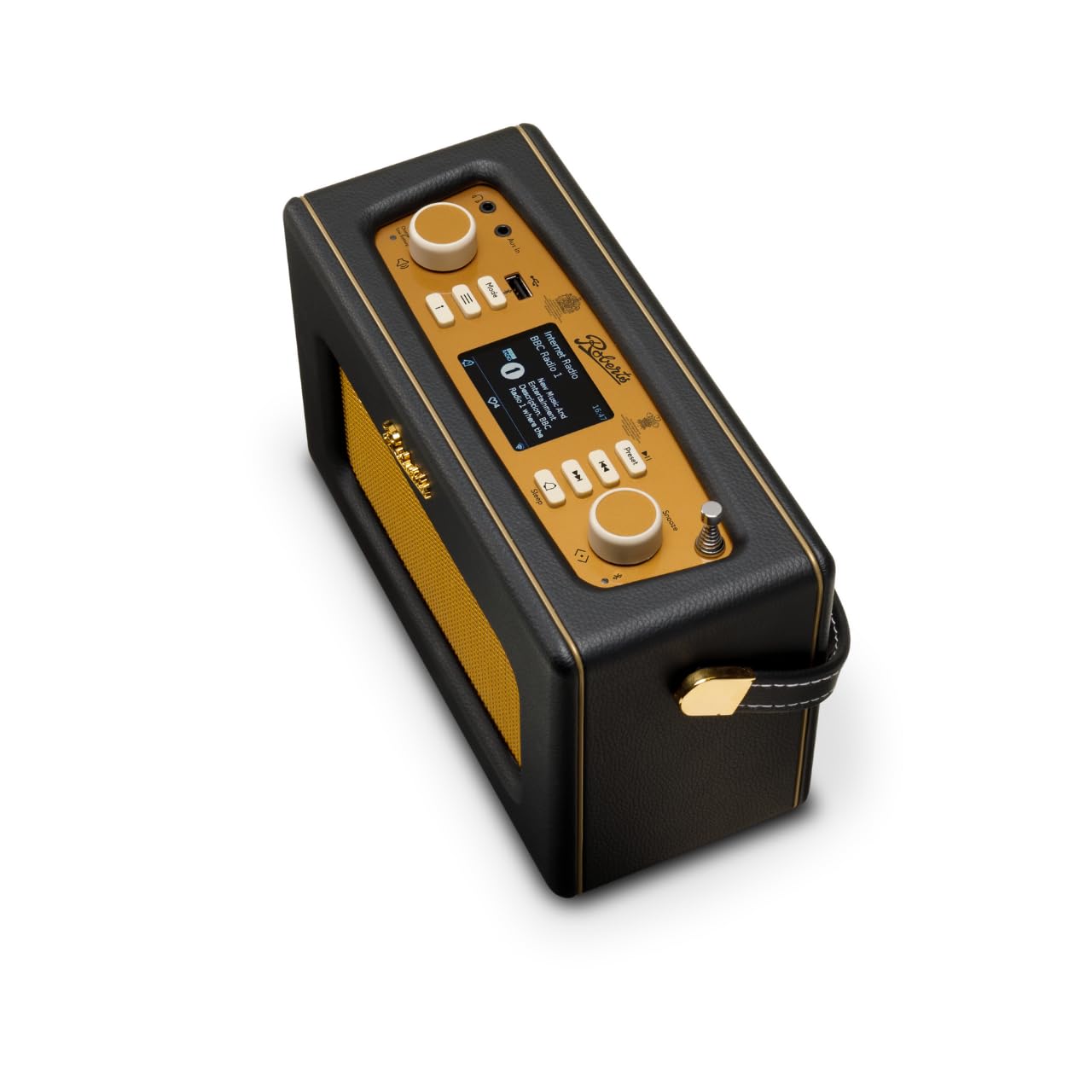 Roberts - Revival iStream 3L - Dab+/FM/Bluetooth/WiFi - Przenośne radio - Czarny