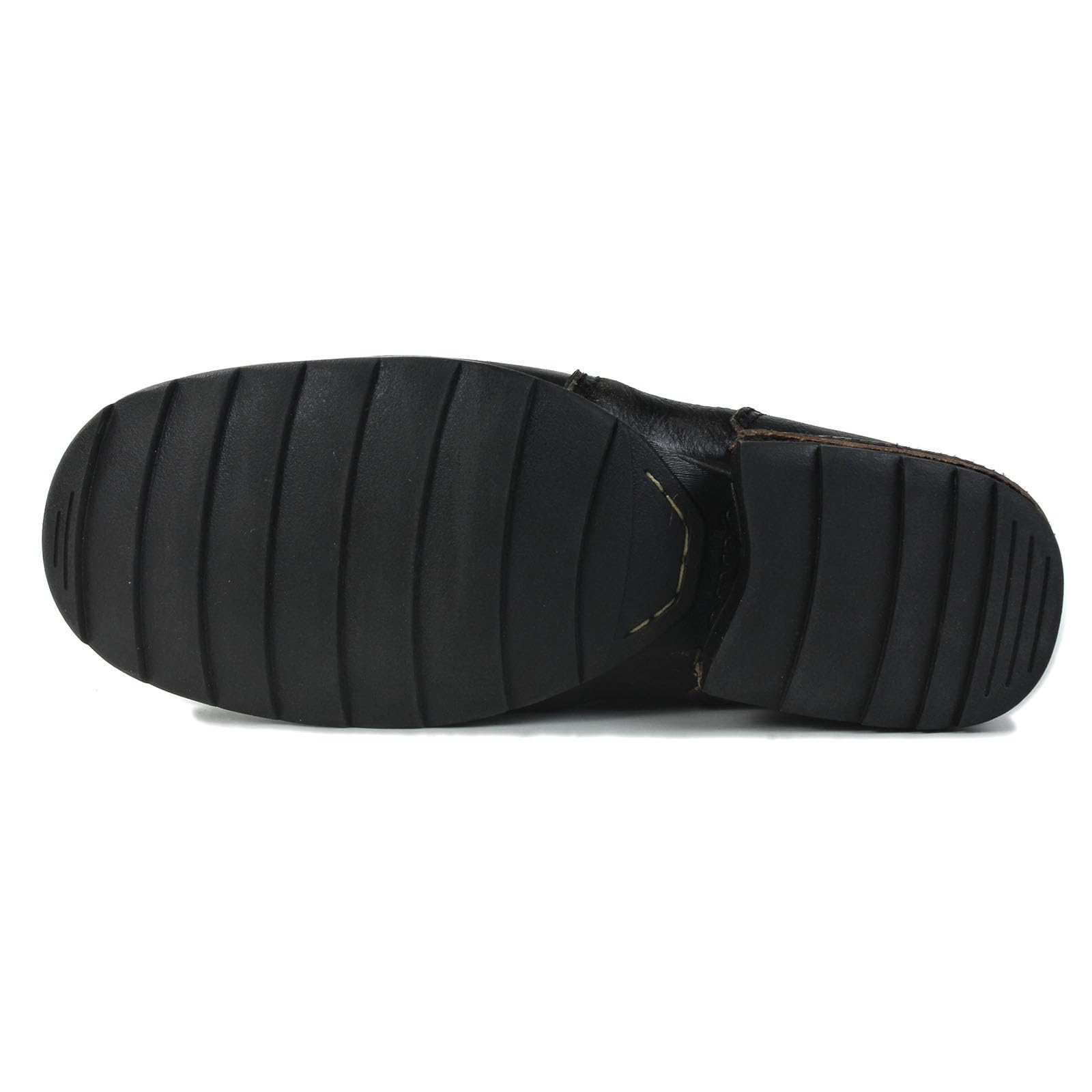 Herren Gripy Schwarz Eisen Stück Toe-tipped Design Chukka Stiefel Schnürung Motorrad Casual Leder Kleid Stiefelette für Männer Mode 6015-3-A-R