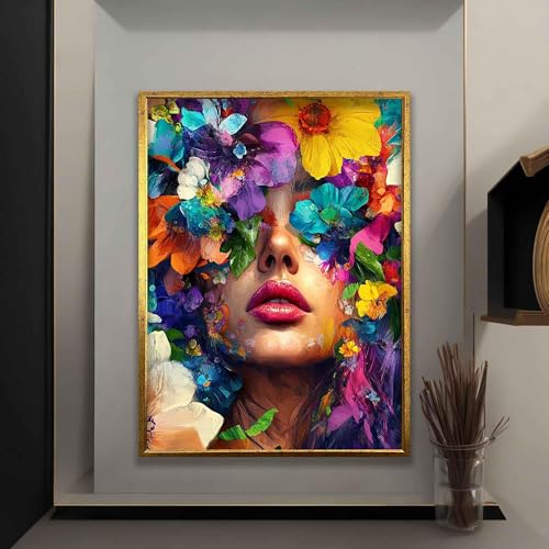 Imprimés de roses tableau mural fleurs 30x45cm moderne - 4