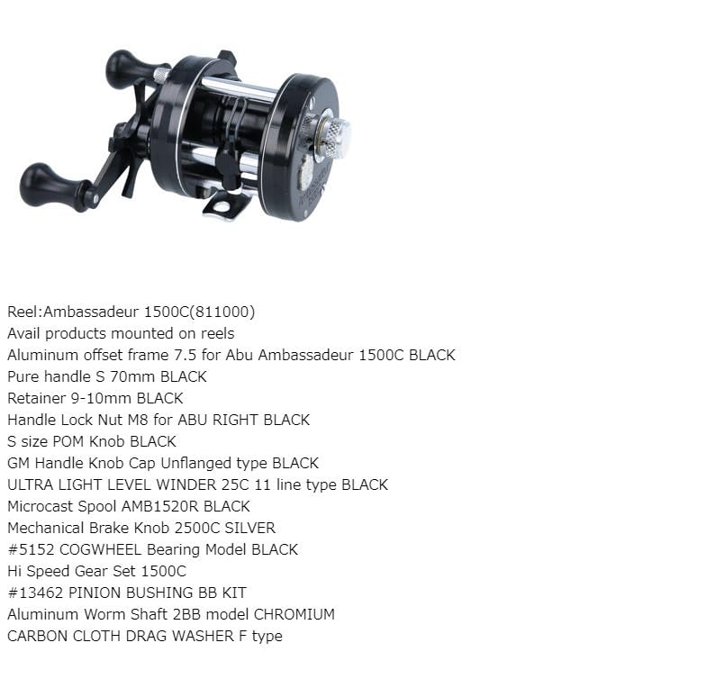 Amazon.com : HEDGEHOG STUDIO Avail Abu Offset Frame 7.5 for