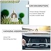 VICASKY Boho Rainbow Car Charm Macrame Rear View Mirror Hanger Essential Oil Car Diffuser Accessories Rainbow Wall Hanging Air Freshener Decor #2