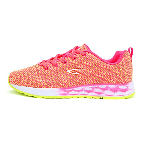 Chaussures de course respirantes pour femme en maille tressée légère pour le printemps et l'été