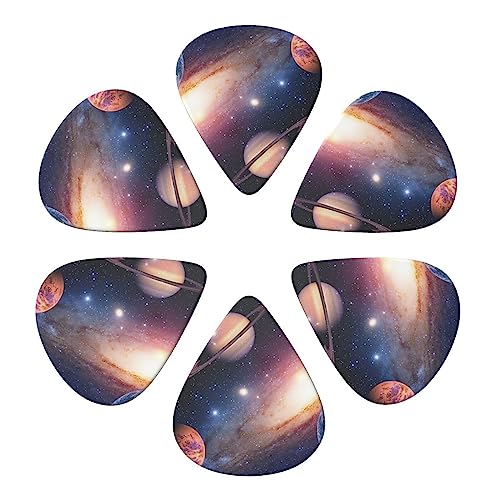 Universe Planet Lot de 6 médiators imprimés pour guitare acoustique, guitare électrique avec boîte de rangement - Les Beatles, Paul McCartney, John Lennon, RIngo Starr, George Harrison Universe Planet Lot de 6 médiators imprimés pour guitare acoustique, guitare électrique avec boîte de rangement – Image 5