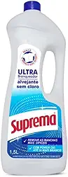 Alvejante sem Cloro 1.5L Branqueador/Roupas Brancas, Suprema