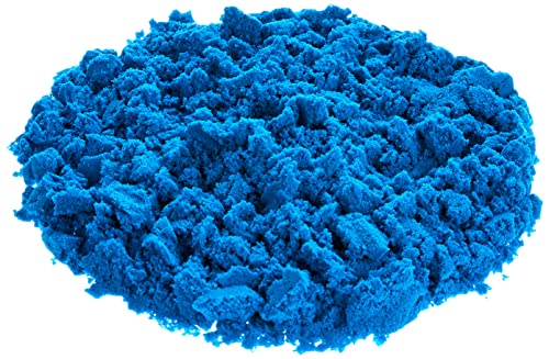 Image of Amazon Basics 11 Piece Moldable Sensory Sand Toy Kit with Castle Molds and Tools, 3lbs Blue Color, for Kids Ages 3 and Up