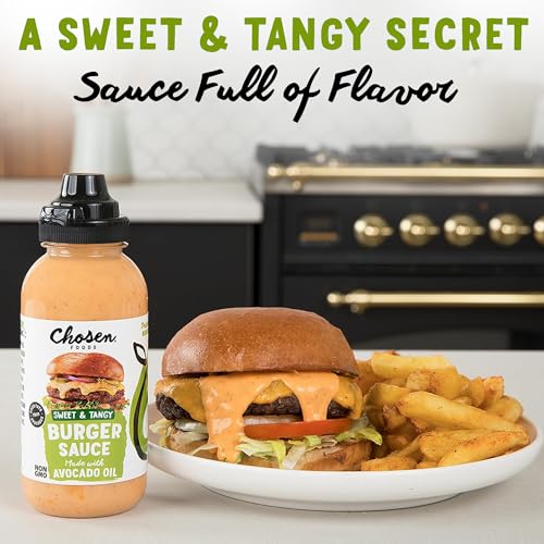 image for Chosen Foods Dip & Drizzle Sauces Variety Pack Burger Sauce, Chicken S