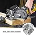 Sierra Circular, Ginour Mini Sierra Circular de Mano 750W 3600 Rpm, 6...