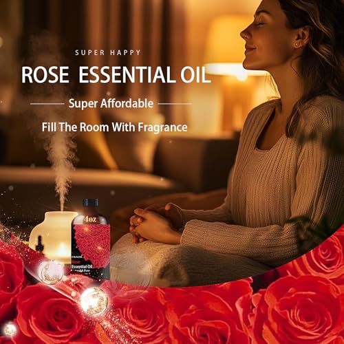 Aceites esenciales Ocean Breeze y Rosa 8oz y 4oz miniatura 6