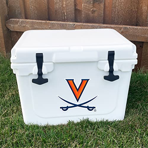 Image of Desert Cactus Virginia Cavaliers Sticker Car Decal (IND 1)