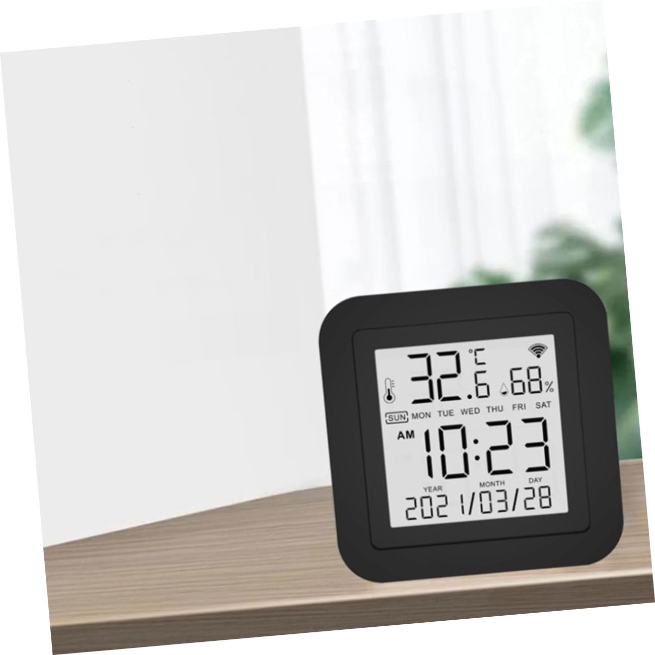SHINEOFI Indicatore Temperatura Monitor Temperatura e Umidità Sensore Umidità Misuratore Per Termometro Igrometro Portatile