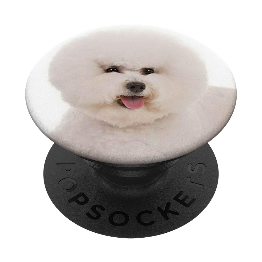 Bichon Frise Cell Phone Accessory for Dog Lovers. PopSockets PopGrip: Swappable Grip for Phones & Tablets