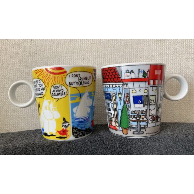 Amazon.co.jp: ムーミンカフェ スーベニア マグカップ 2個セット 