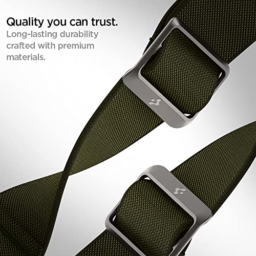 Image of Spigen for Apple Watch Band, Lite Fit Compatible with Ultra 3 /2 /1 49mm, Series 11 /10 46mm, 9 /8 /7 45mm, SE3 /SE2 /SE /6 /5 /4 44mm, 3 /2 /1 42mm Lightweight Soft Breathable Adjustable Strap