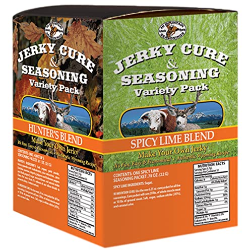 Hi Mountain Jerky Cure & Seasoning Kit VARIETY PACK 2 Mandarin