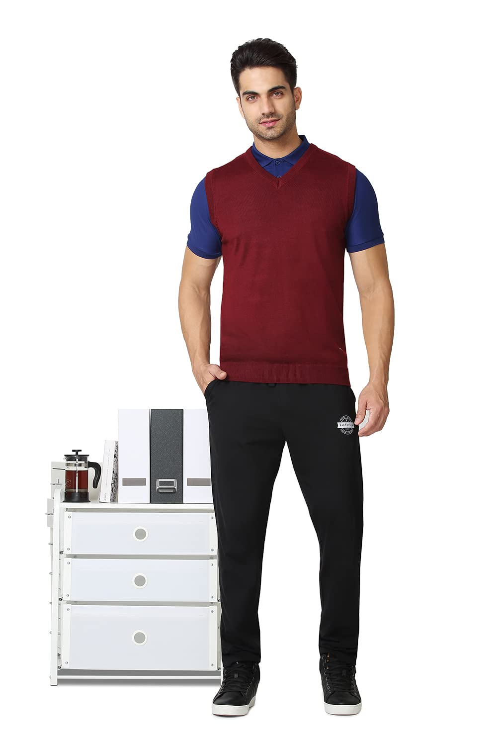 Van Heusen Men's Acrylic Blend Classic Sweater Vest