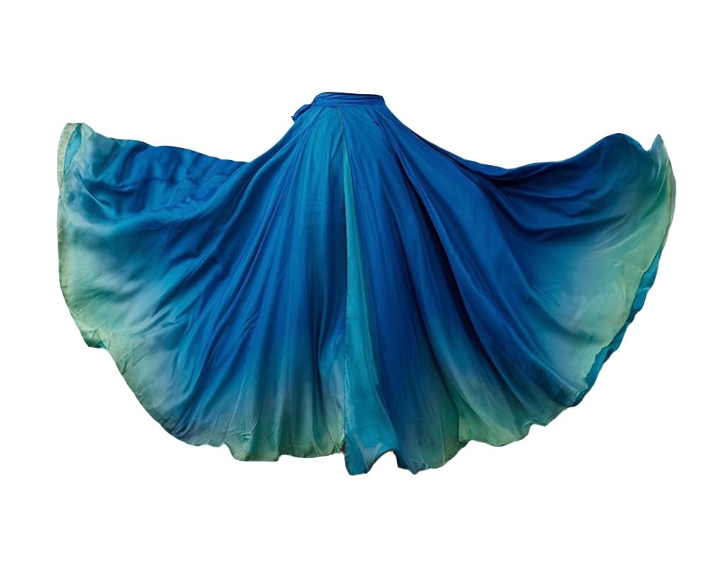 Donna Moderne Gonne Maxi Lunghe A Vita Alta e Ampie per Danza lirica, Swing e Allenamento Stile Flamenco e Festival Gonne da Danza con Laccetti