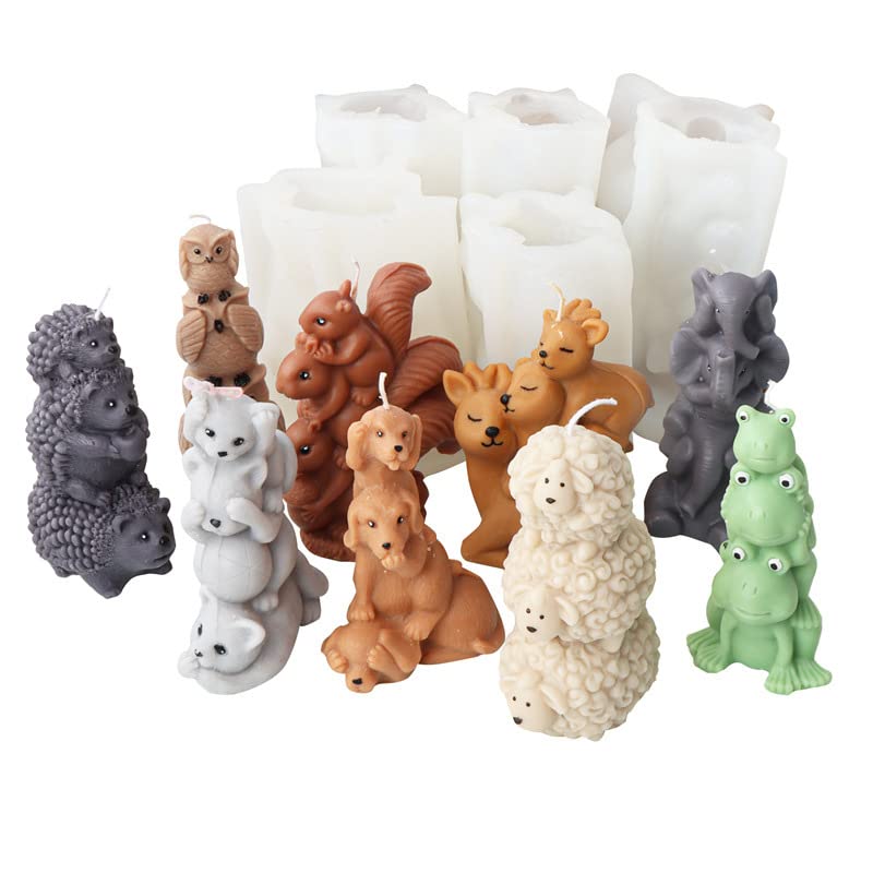 Moule En Silicone Alpaga - Moule à Bougie - Moule En Silicone - Moule En Silicone - Moule En Silicone Pour Savon Fait à La Main - Moule En Silicone Alpaga