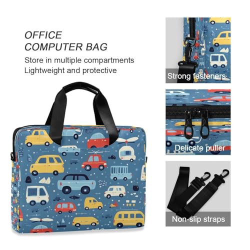 Maletín para laptop unisex de poliéster miniatura 6