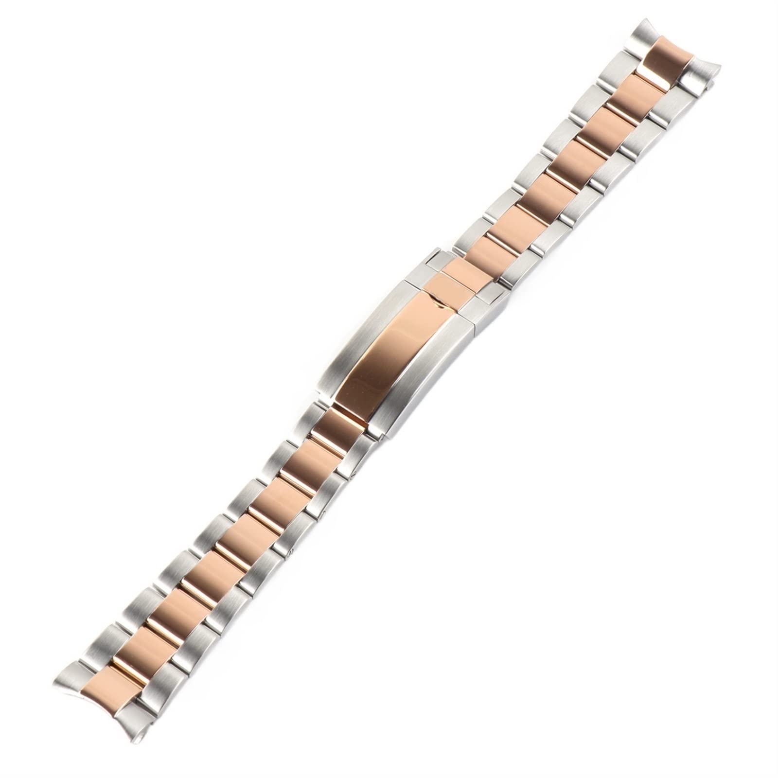 Pasek ze stali nierdzewnej do paska Sub Case Cinghia matowa szczotkowana bransoleta Sangle Gurt akcesoria do zegarków części Correa Glide Lock 20MM