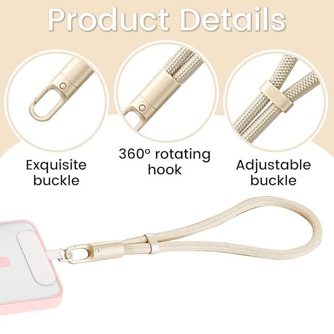 Image of AccuPrints Sumiko rotational Phone crossbody wrist lanyard 360 degree rotational parents