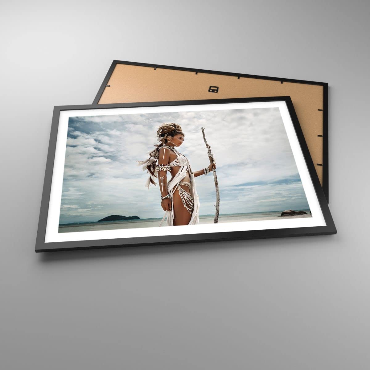 ARTTOR Poster Cadre Noir 70x50 cm Affiche Culture Personnes - 4275 - P2B