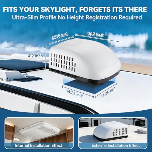 hiberry 15000 BTU Rooftop RV AC