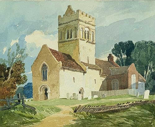 Lienzo de la Iglesia de Gillingham por Cotman para decorar salones elegantes de 60x90cm