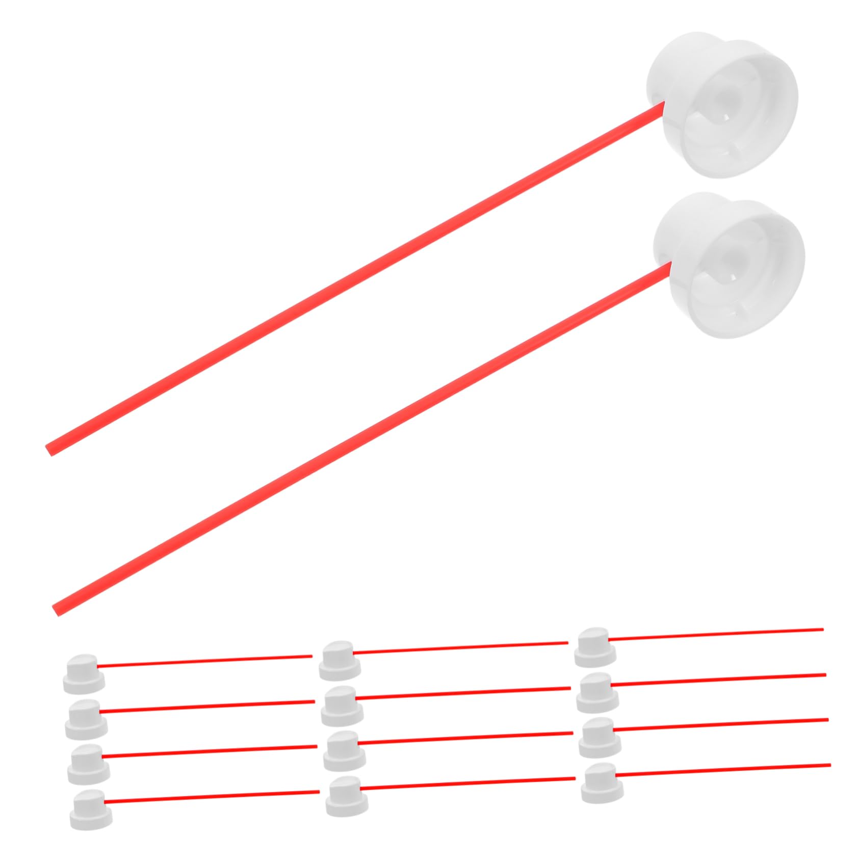 SUPVOX 30Pcs Spray Can Extension Straws Nozzle Replacement for Aerosol Cans Precision Spray Wand for Automotive Cleaners Durable Versatile Design