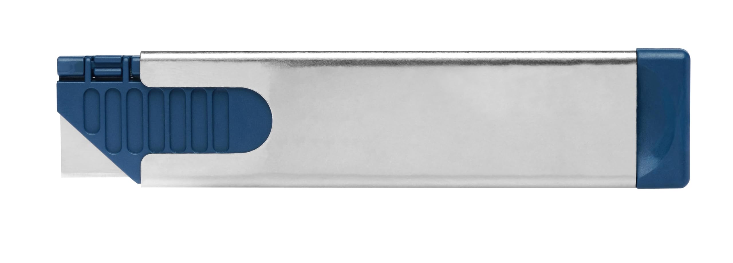 MARTOR Cuchillo de seguridad con hoja retráctil, SECUNORM HANDY metal detectable, Cúter profesional, pequeño, acero inoxidable, derecho & zurdos
