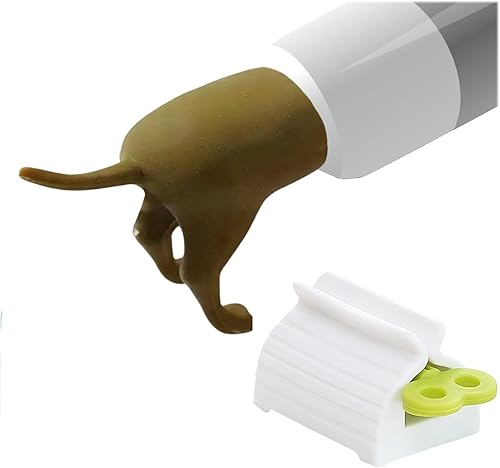 Pooping Dog Butt Pasta de dientes Topper, tapa de pasta de dientes para hacer popa, 2023 más nuevo y creativo para pasta de dientes