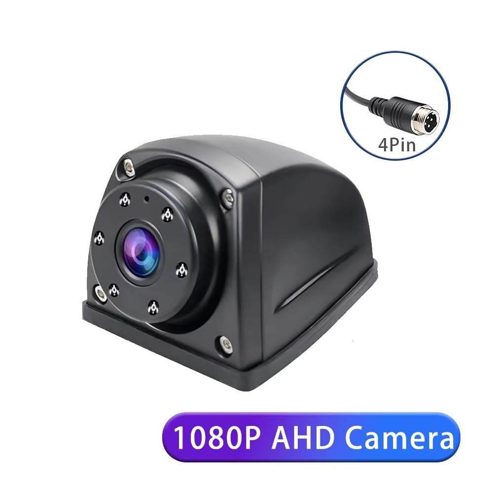 Marcha Atrás Cámara Visión Trasera para camión RV autobús cámara visión Lateral Resistente AHD 1080P 5 IR LED visión Nocturna cámara de estacionamiento Impermeable