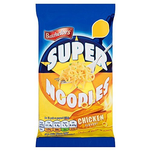 Batchelors Super Noodles Chicken - 100g - Pack of 6 (100g x 6) by Batchelors