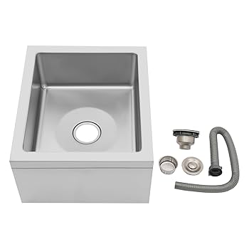 mocha　1028 Commercial Floor Mount Mop Sink, 22
