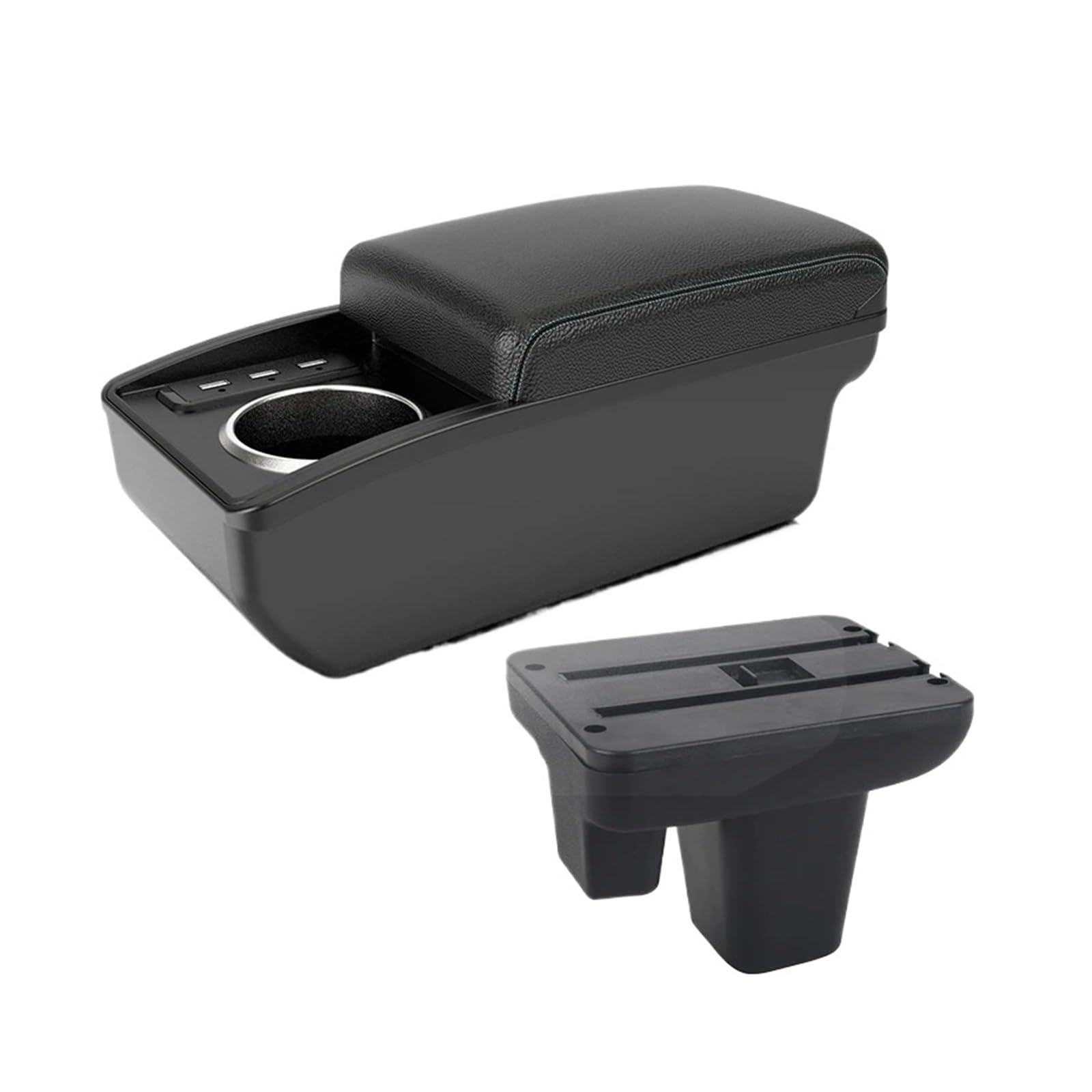 UMDJJU For MG3 For Armrest Box Car Central Storage Interior Modification Charging Supplies Right Driver Car Centre Console Armrest Box(B3 white line 6 usb)