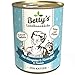 Boswelia Betty's Landhausküche Dose Nassfutter Katze, getreidefrei, beste Qualität, hochwertiges Fleisch, schonend gegart, für alle Katzenrassen geeignet, Känguru mit Kartoffeln und Geflügel 6 x 400 g