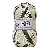 Opal毛糸 気仙沼カラー KFS127 ゼブラ アイボリー・チャコール系