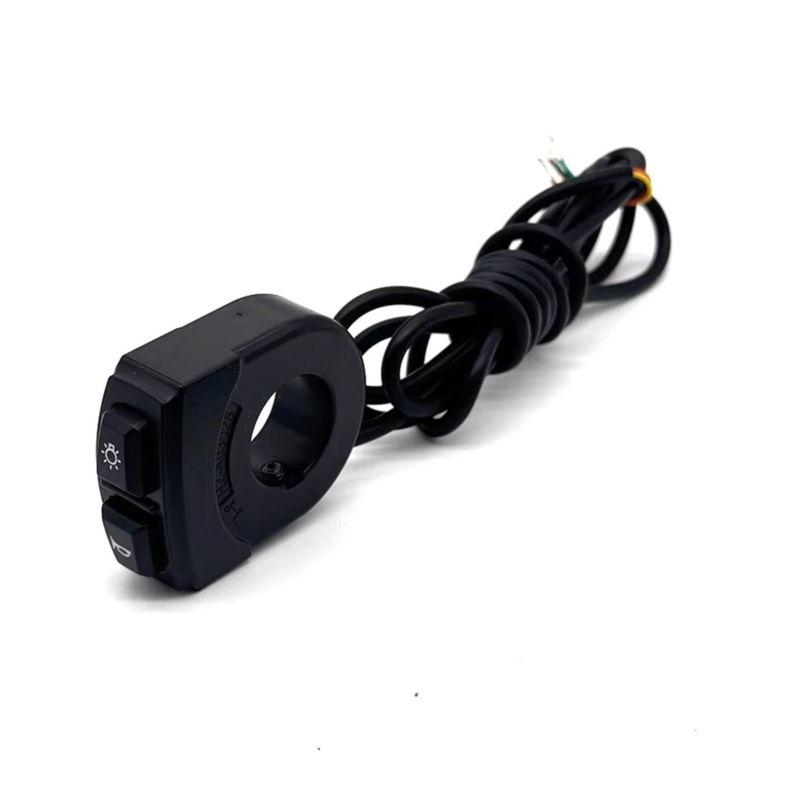 Bobine d'allumage 4 Fils pour Scooter, Phare de vélo électrique, Interrupteur étanche, klaxon pour vélo, vélo électrique, Moto, Bouton de Lampe